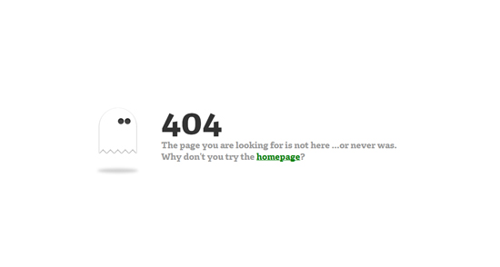 Идеи по оформлению 404 страницы и работа над ошибками